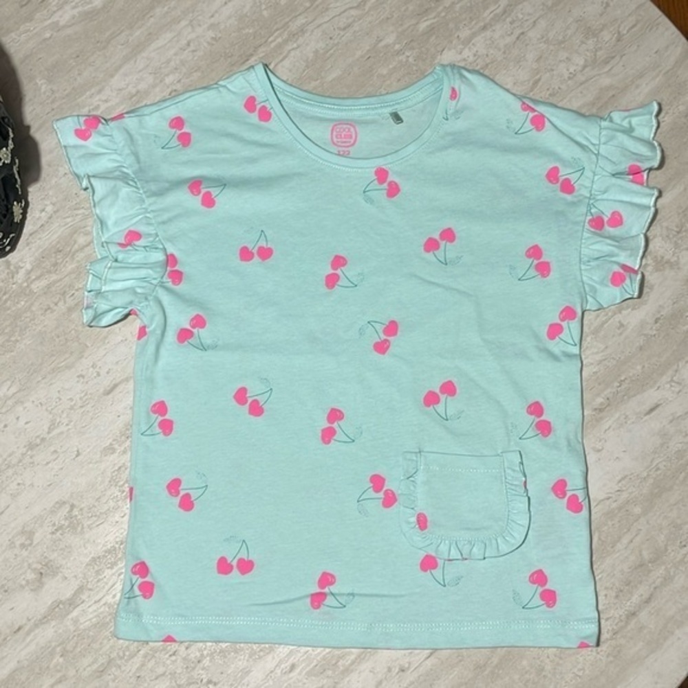 Cool Club Little Girl Cherry Hearts T-Shirt *7